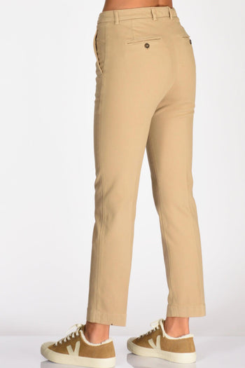 Slowear Pantalone Leyre Beige Scuro Donna - 6