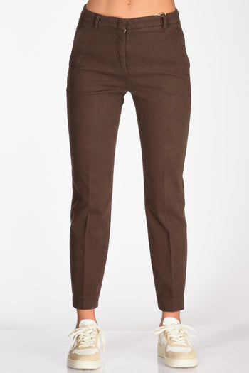 Slowear Pantalone Leyre Marrone Donna - 3