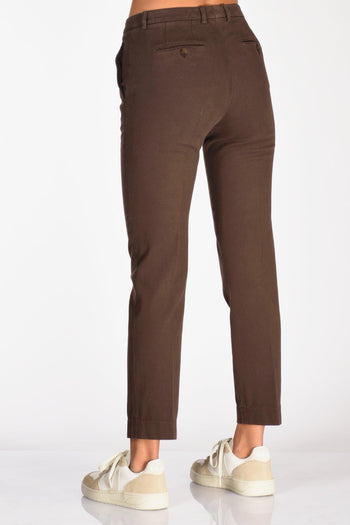 Slowear Pantalone Leyre Marrone Donna - 6