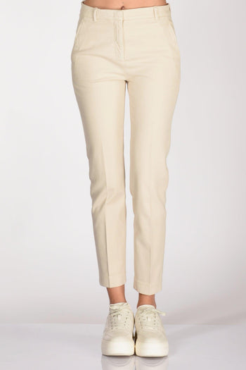 Slowear Pantalone Leyre Beige Chiaro Donna - 3