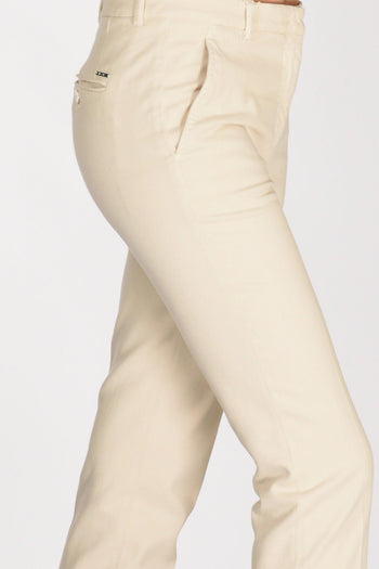 Slowear Pantalone Leyre Beige Chiaro Donna - 5