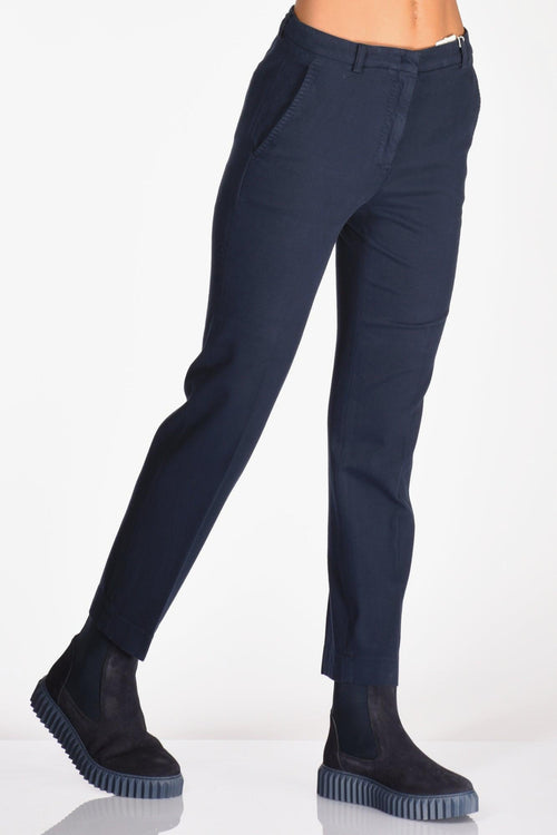 Slowear Pantalone Leyre Blu Donna