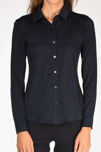 Slowear Camicia Di Maglia Blu Donna - 3