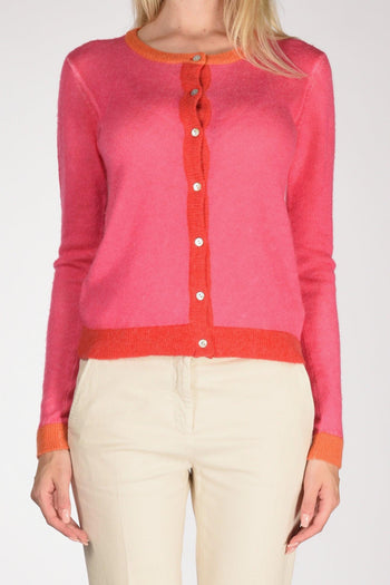 Maglia Stampata Fucsia/arancio Donna - 3