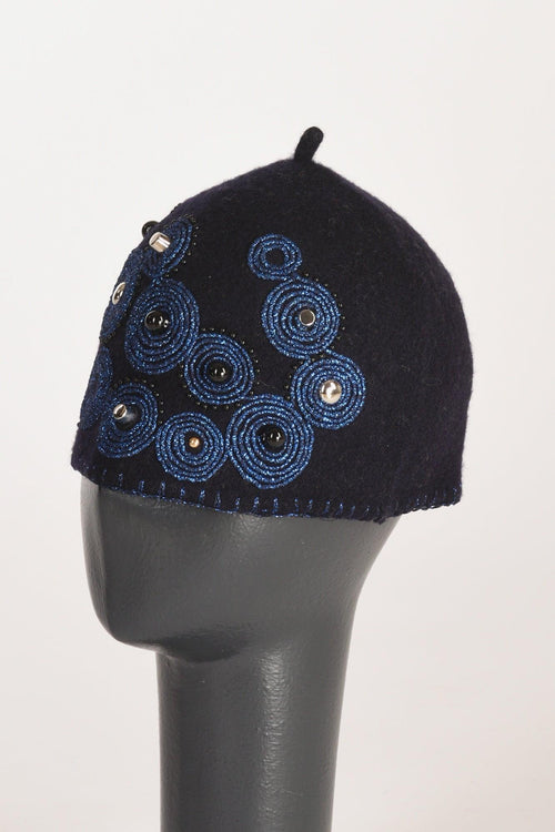 Cappello Decorato Blu/bluette Donna - 2