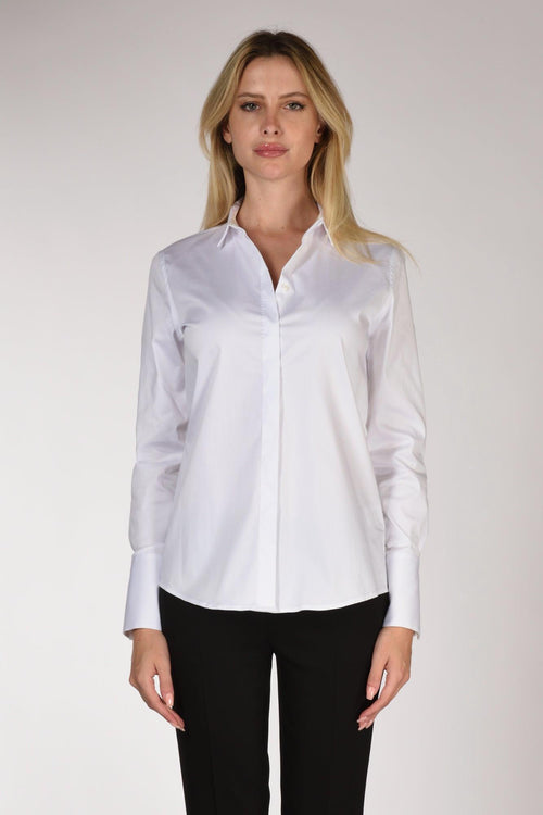 Camicia Colletto Bianco Donna - 2