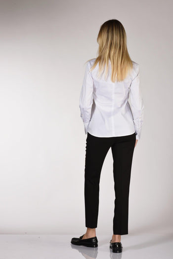 Camicia Colletto Bianco Donna - 5