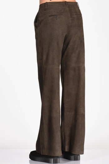 Pantalone Andrea Marrone Donna - 5