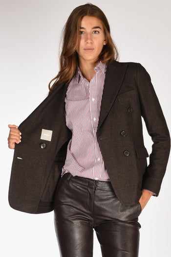 Blazer Lauren Marrone Donna - 6