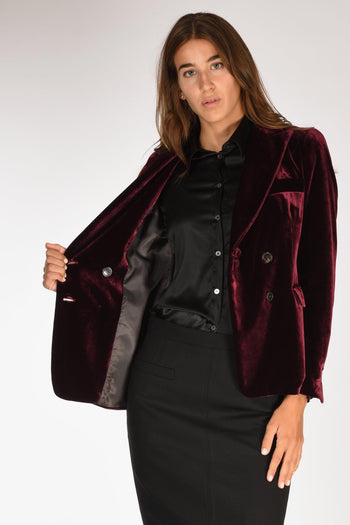 Blazer Lauren Bordeaux Donna - 6