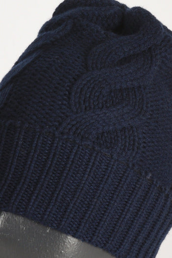 Cappello Treccia Blu Donna - 3