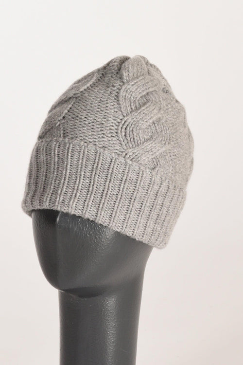 Cappello Treccia Grigio Scuro Donna - 2