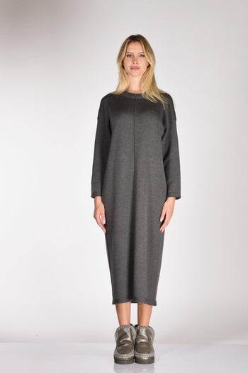 Abito Di Maglia Grigio Donna - 2