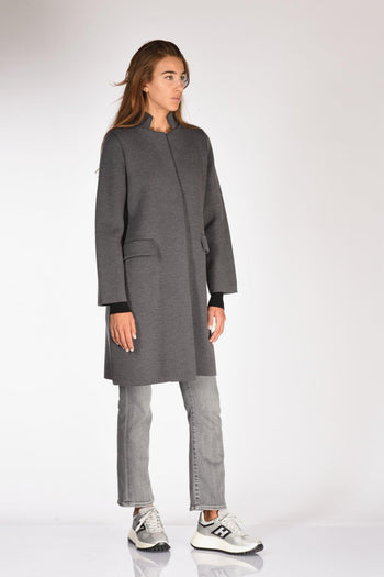 Cappotto Maglia Grigio Donna - 3