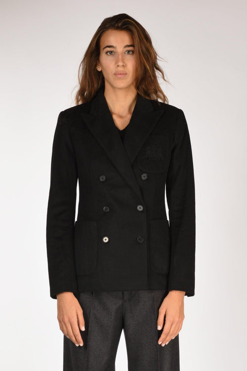 Blazer Doppiop. Nero Donna - 2