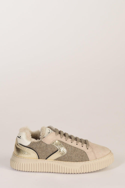 Sneakers Lipari Beige Chiaro/beige Donna