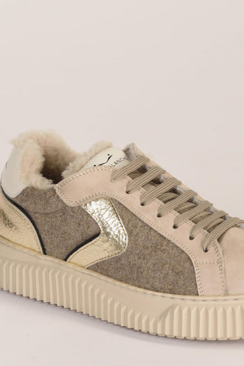 Sneakers Lipari Beige Chiaro/beige Donna - 4