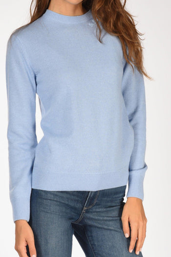 Saint Barth Maglia Sorb Azzurro Donna - 4