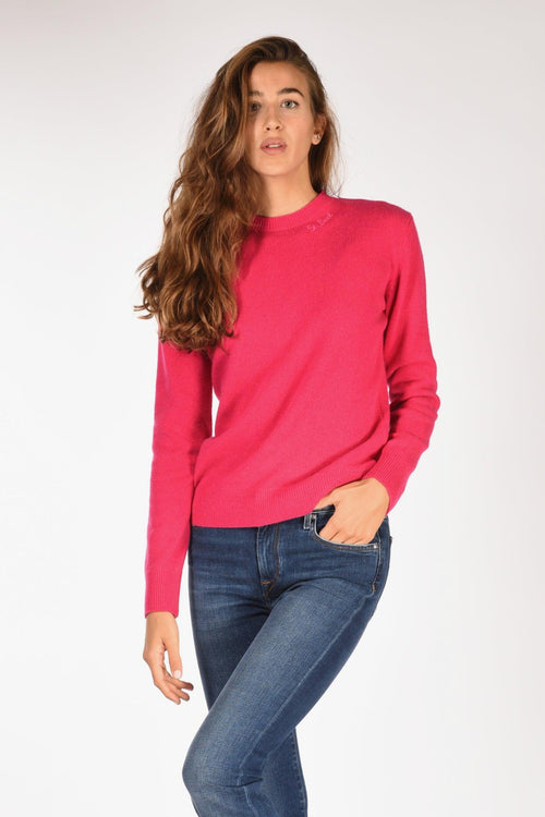 Saint Barth Maglia Sorb Fucsia Donna