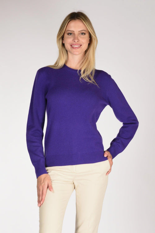 Saint Barth Maglia Sorb Viola Donna