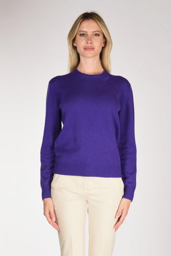 Saint Barth Maglia Sorb Viola Donna - 2