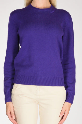 Saint Barth Maglia Sorb Viola Donna - 3