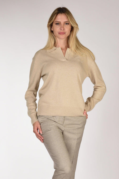 Saint Barth Maglia Eze Beige Donna