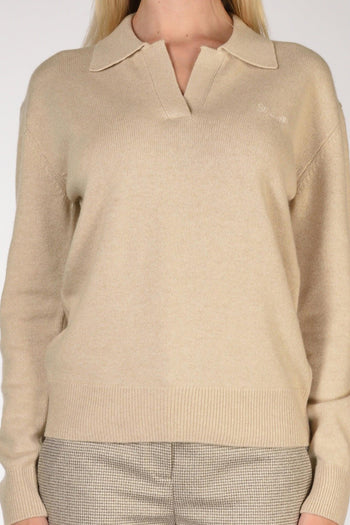 Saint Barth Maglia Eze Beige Donna - 3