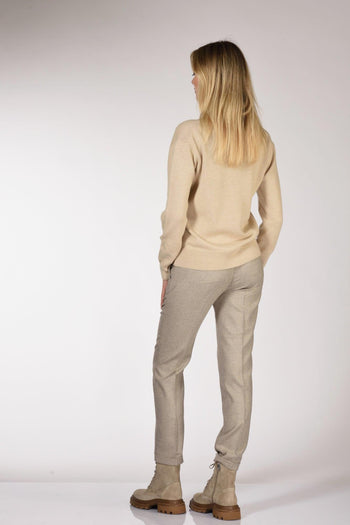 Saint Barth Maglia Eze Beige Donna - 5