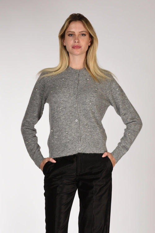 Saint Barth Maglia Bellamy Grigio Donna