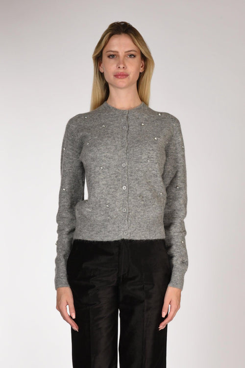 Saint Barth Maglia Bellamy Grigio Donna - 2