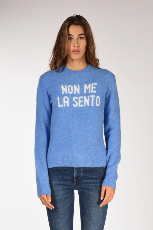 Saint Barth Maglia New Que Azzurro Scuro Donna - 2