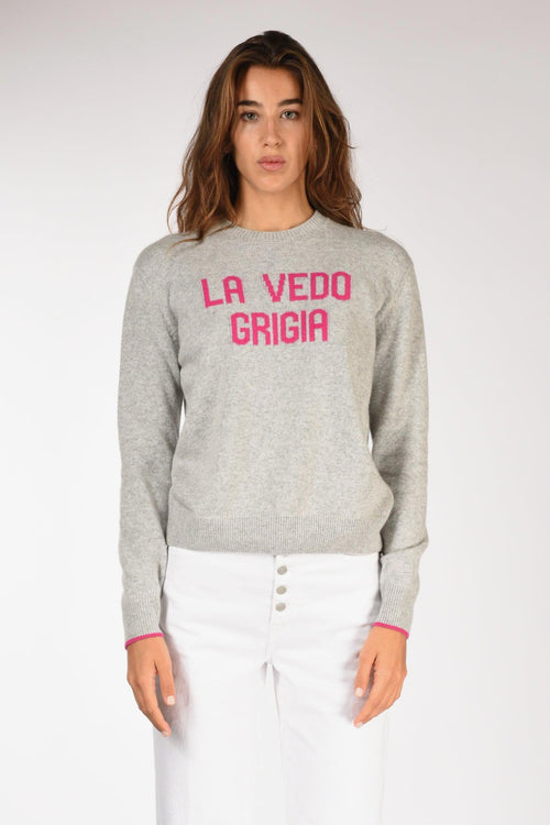 Saint Barth Maglia New Que Grigio Donna - 2