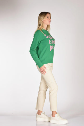 Saint Barth Maglia New Verde Donna - 4