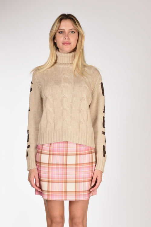 Saint Barth Maglia Adler Beige Donna - 2