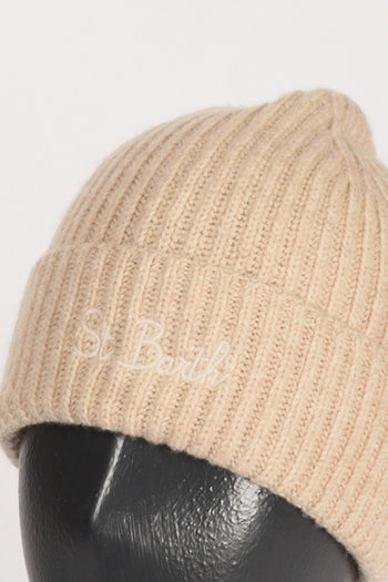 Saint Barth Cappello Moss Beige Donna - 3