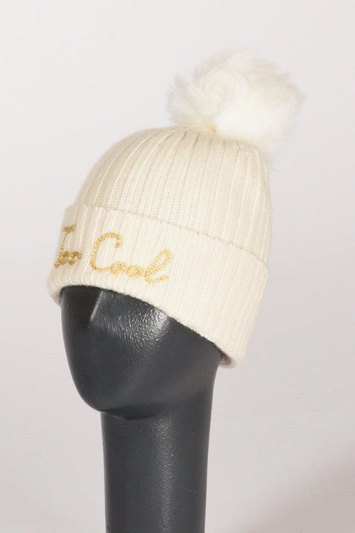 Saint Barth Cappello We Bianco Naturale Donna - 2