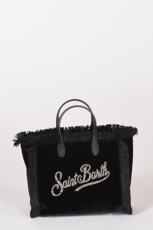 Saint Barth Borsa Vanity Mini Nero Donna