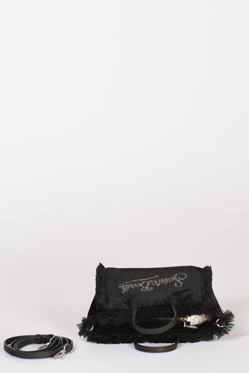 Saint Barth Borsa Vanity Mini Nero Donna - 6