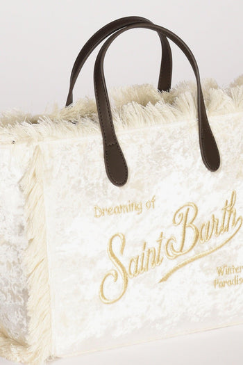 Saint Barth Borsa Colette W Bianco Donna - 3