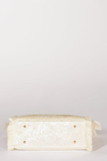 Saint Barth Borsa Colette W Bianco Donna - 6