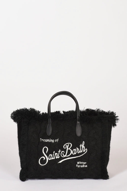 Saint Barth Borsa Colette W Nero/argento Donna