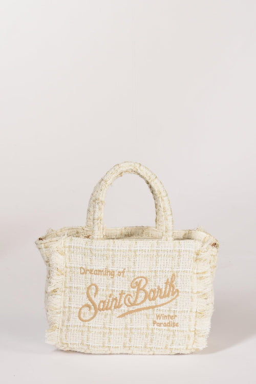 Saint Barth Borsa Colette Bianco Naturale Donna