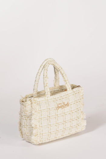 Saint Barth Borsa Colette Bianco Naturale Donna - 6