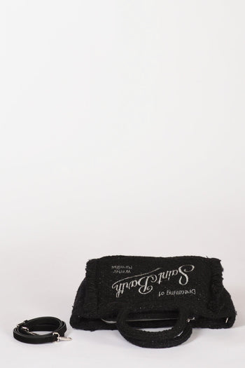 Saint Barth Borsa Colette Nero/argento Donna - 5