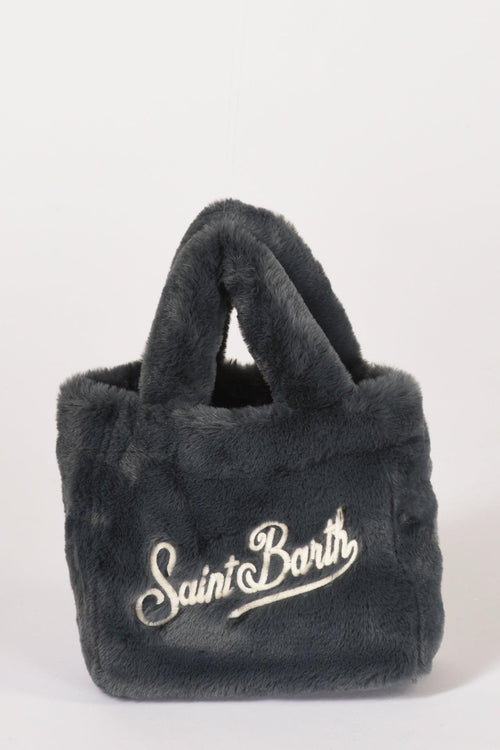 Saint Barth Borsa Vanity Mini Blu Donna