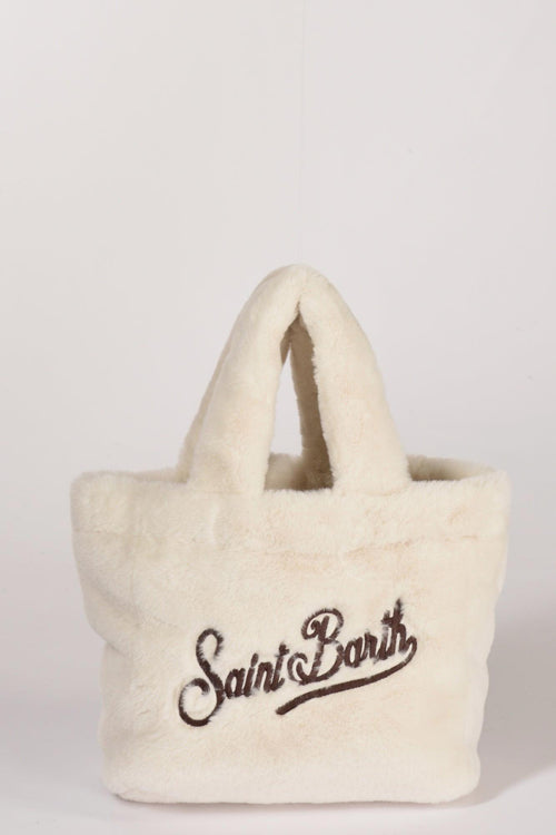 Saint Barth Borsa Colette Soft Bianco Naturale Donna