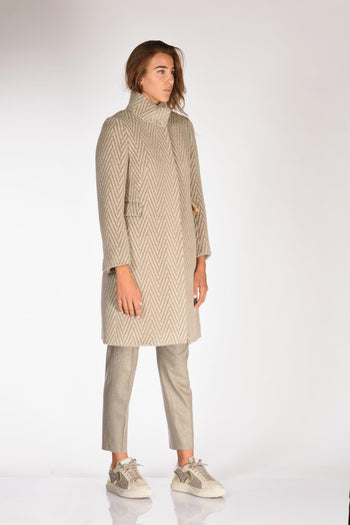 Cappotto Grigio Tortora Donna - 4