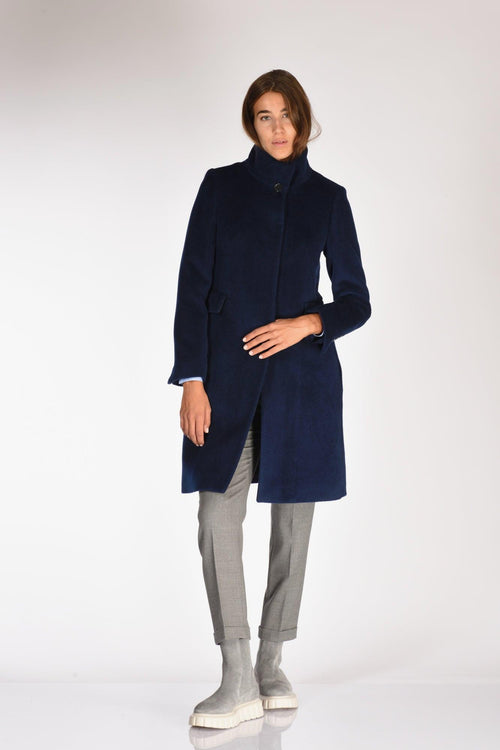 Cappotto Blu Donna