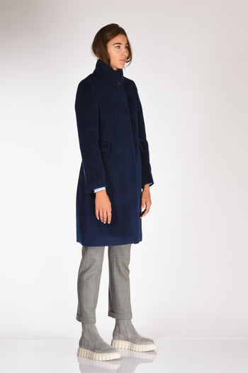 Cappotto Blu Donna - 4